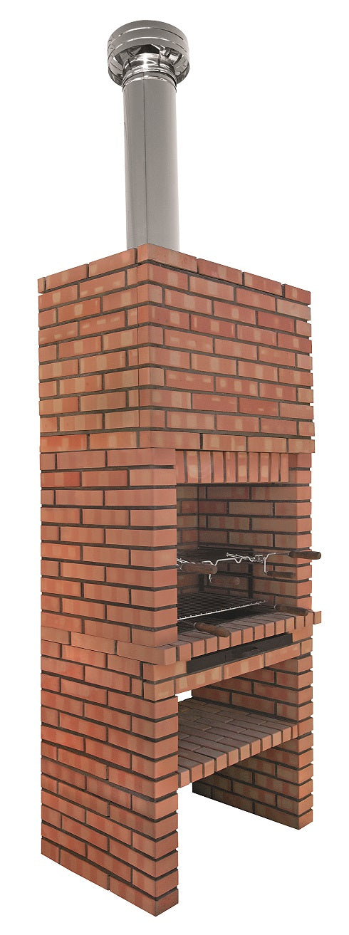 Calabria 112 - Barbecue en brique ouverture 60