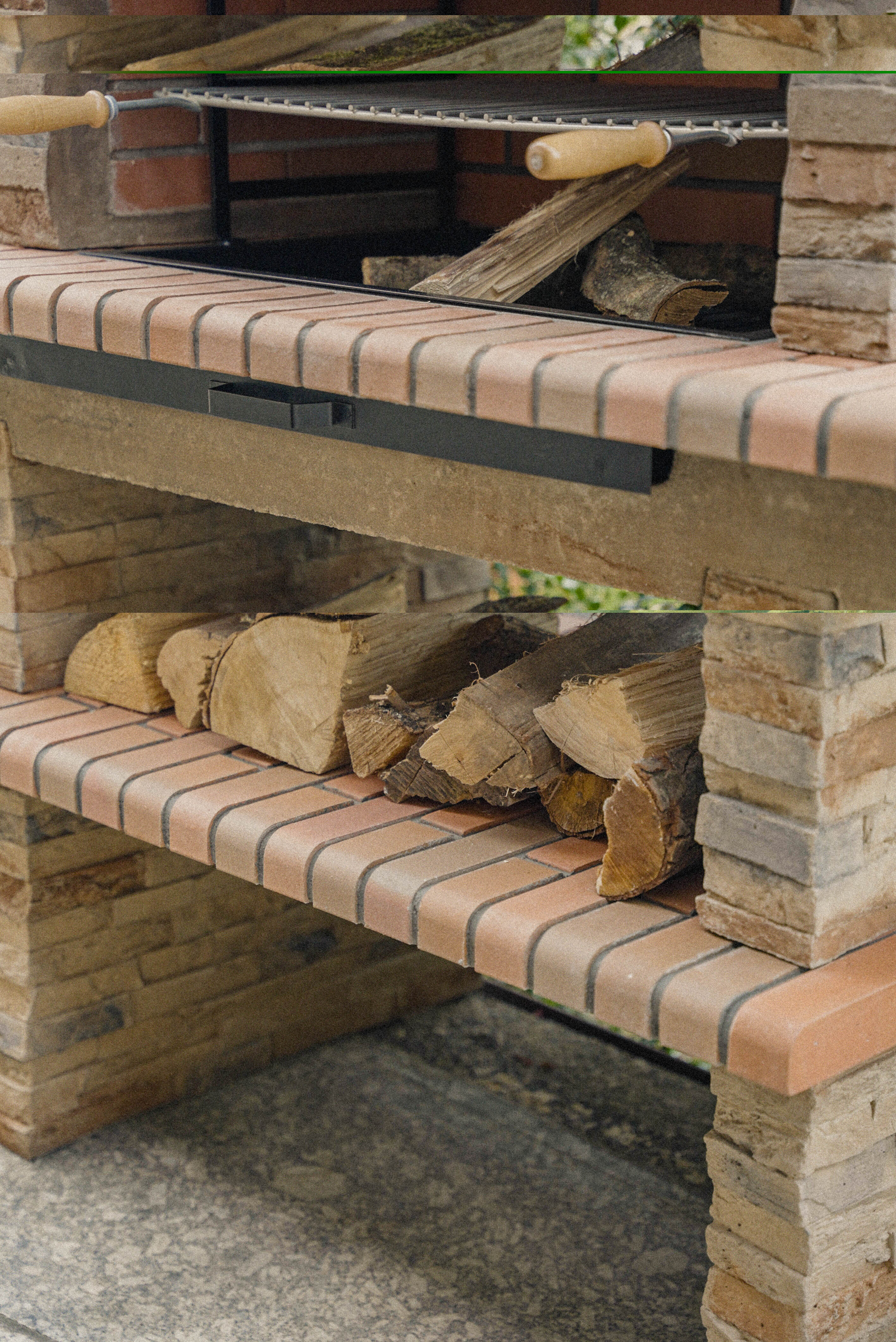 Barbecue en Pierre Rivieira XL – Modèle 421 | Grand Foyer 83 cm