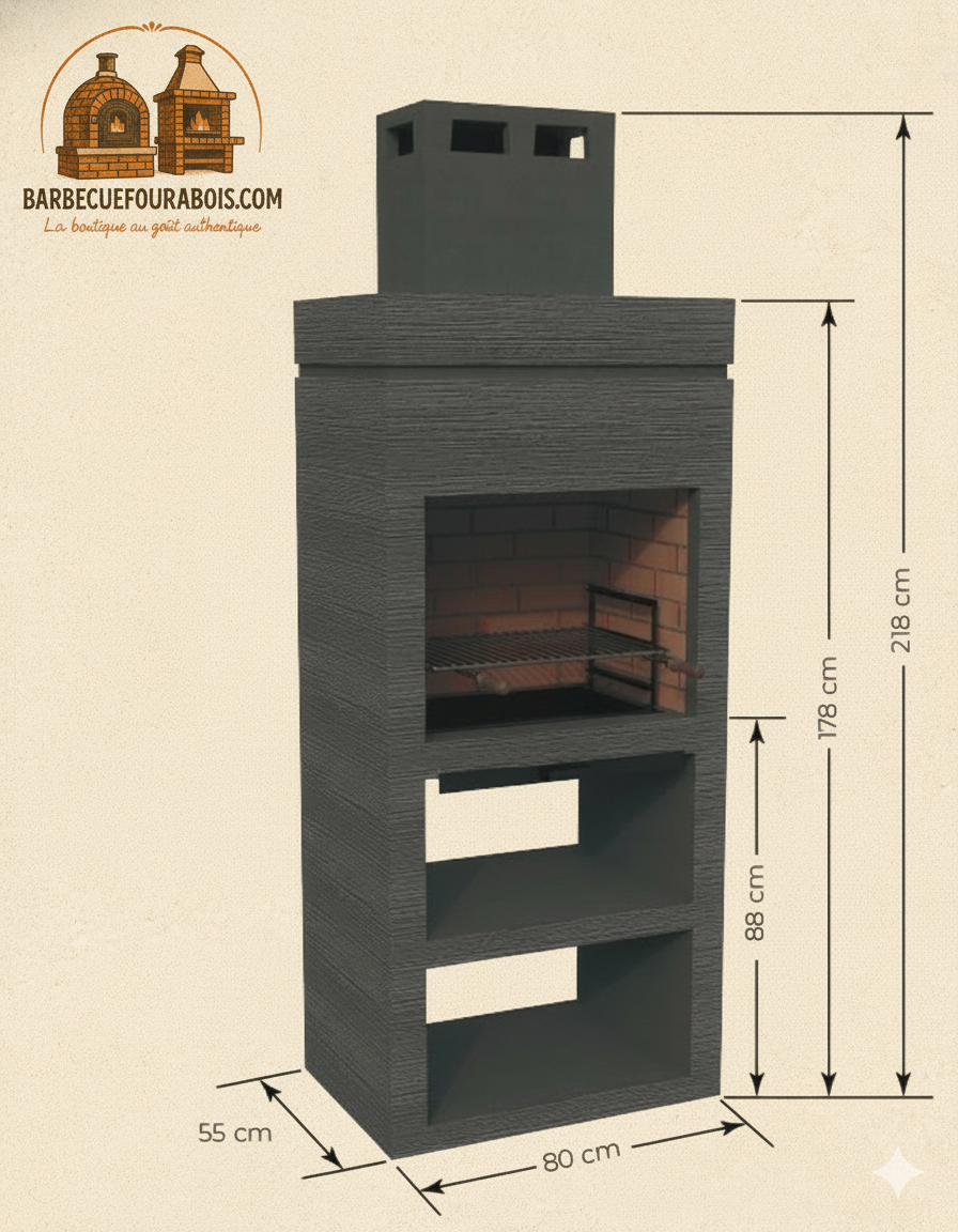Barbecue Urban 432 – Avec Module Évier Indépendant