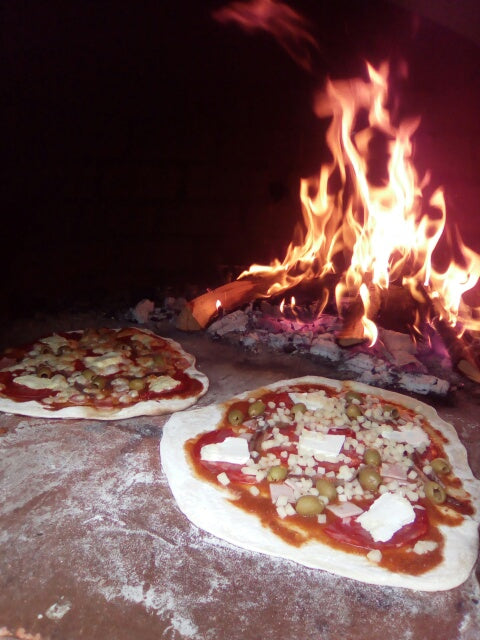 Four à Bois Maestro 120 cm – Four à Pizza & Rôtisserie Haut de Gamme