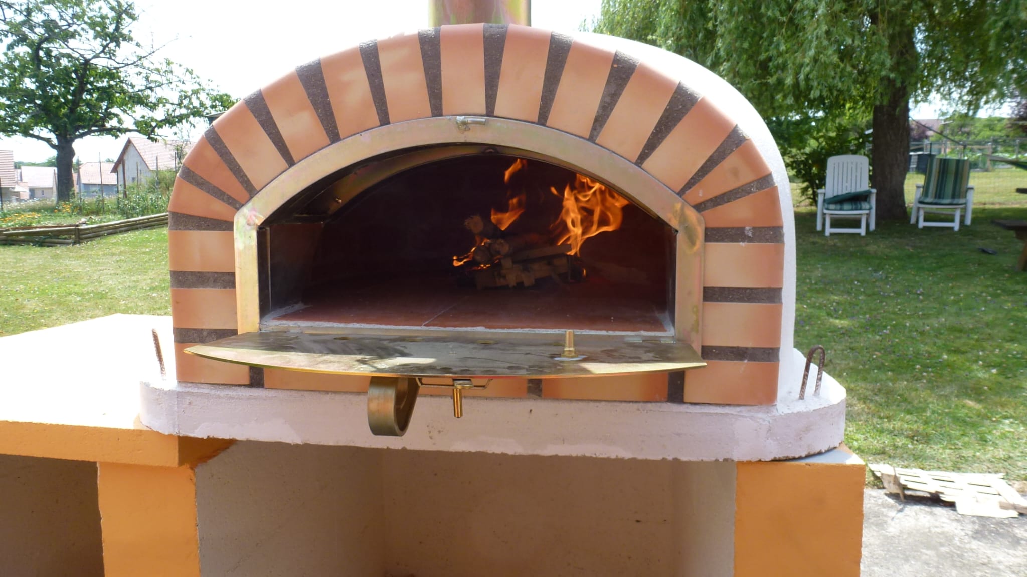 Horno de Leña Vesuvio 120 cm – Horno de Pizza Profesional
