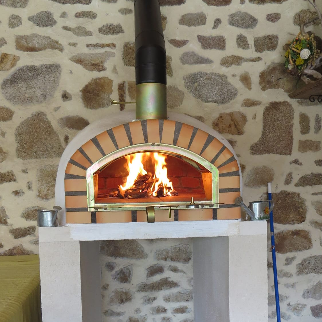 Four à Bois Vesuvio 90 cm – Four à Pizza Traditionnel