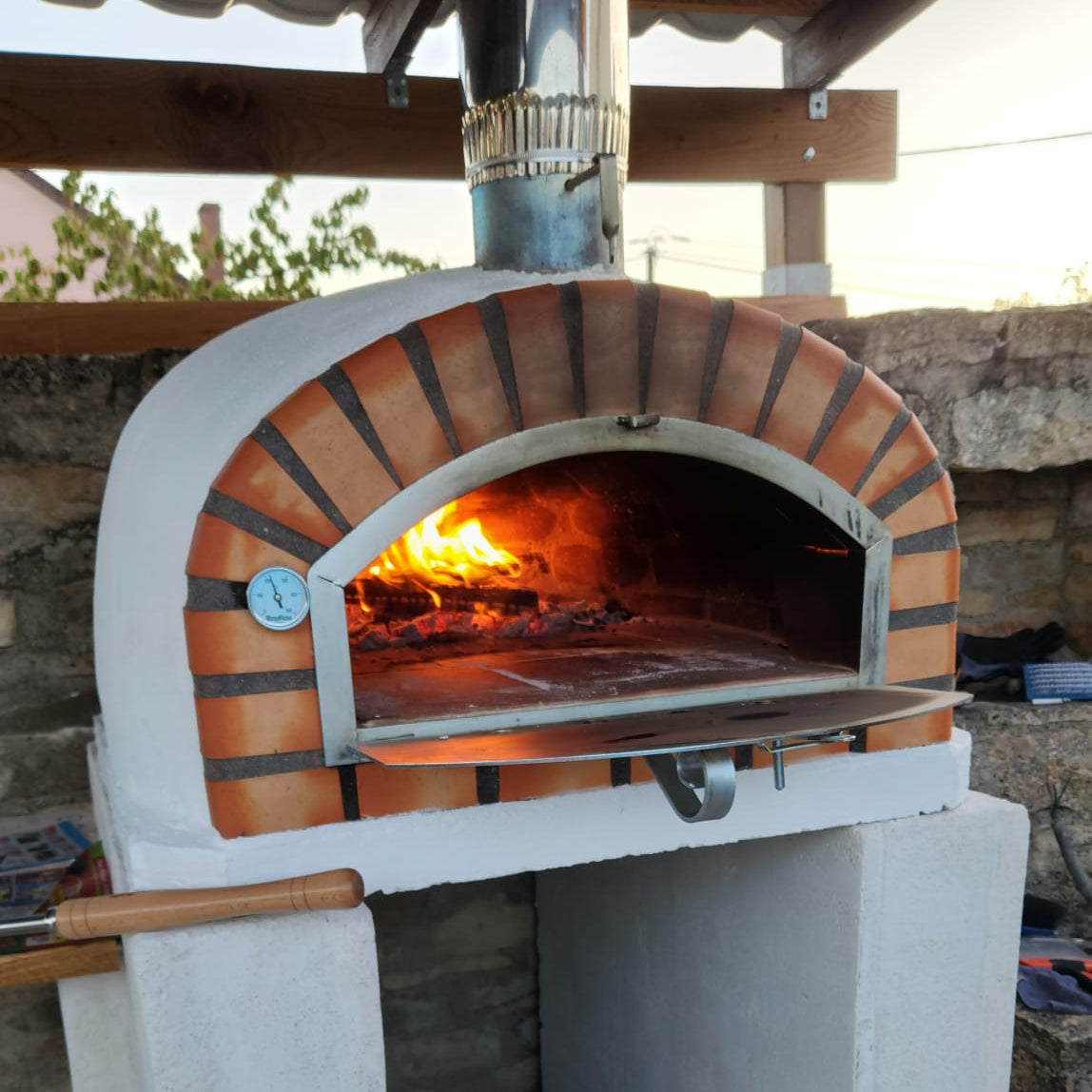 Four à Bois Vesuvio 120 cm – Four à Pizza Professionnel