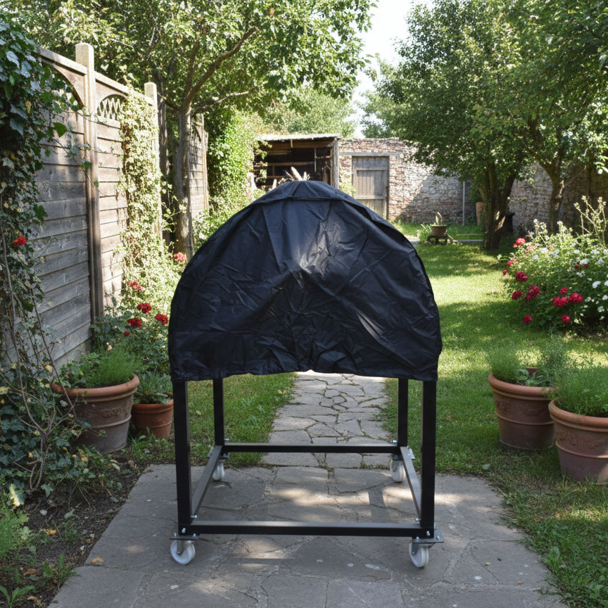 Bâche de protection PVC imperméable pour four à bois – 90 / 100 / 110 / 120 cm