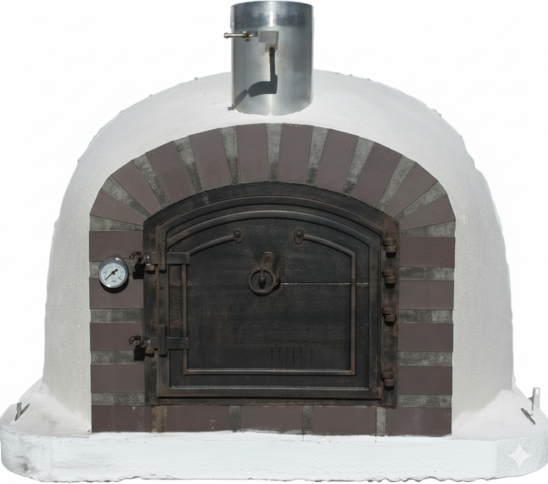 Four à Bois BRACIARO 90 cm – Four à Pizza & Rôtisserie