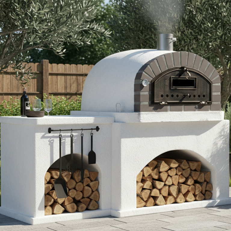 Four à Bois FUMARO 120 cm – Four à Pizza Traditionnel