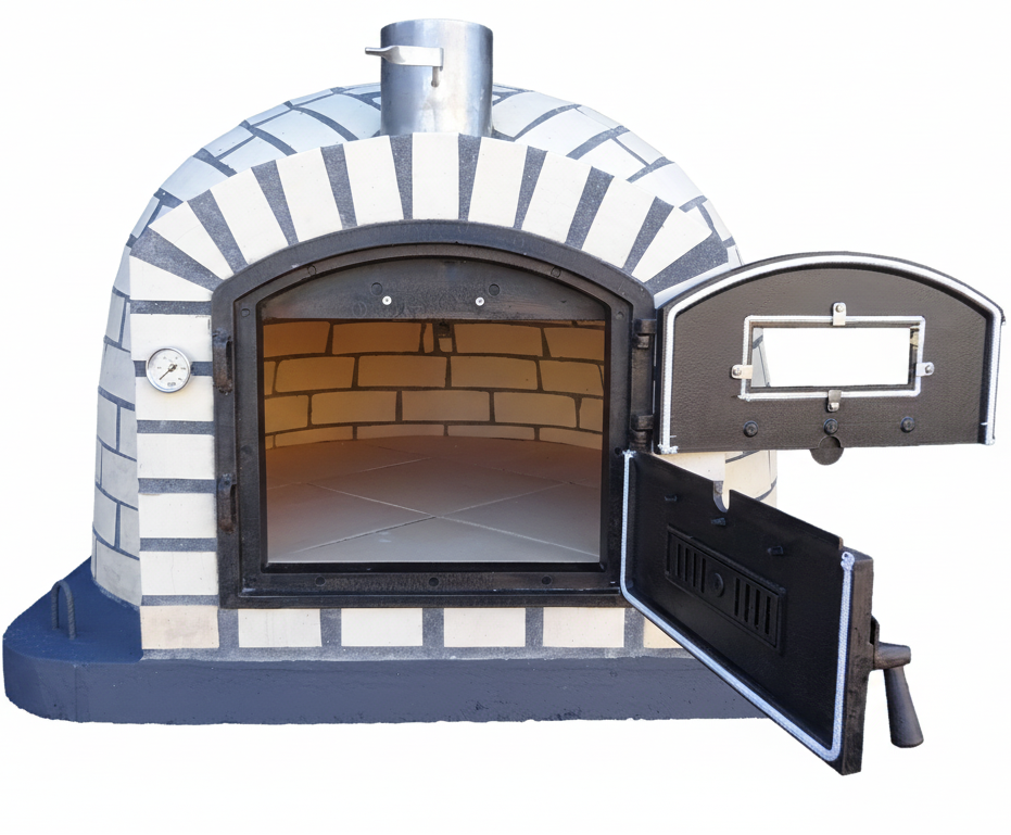 Four à Bois ROTERRA – Four à Pizza et Rôtisserie en Brique