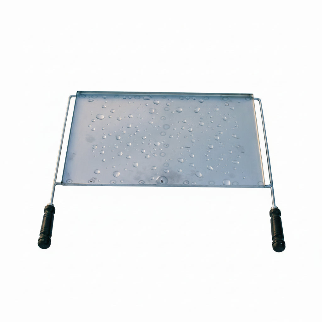 Grille Plancha Inox – Plaque de cuisson pour barbecue (60×38 à 100×60 cm)