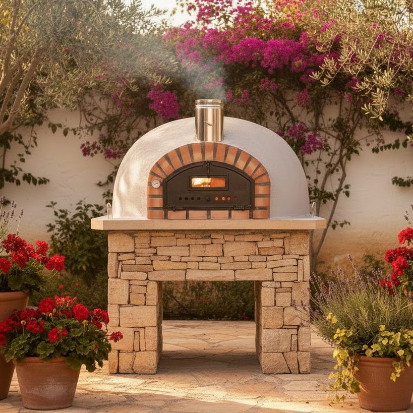 Horno de Leña Vesuvio 120 cm – Horno de Pizza Profesional