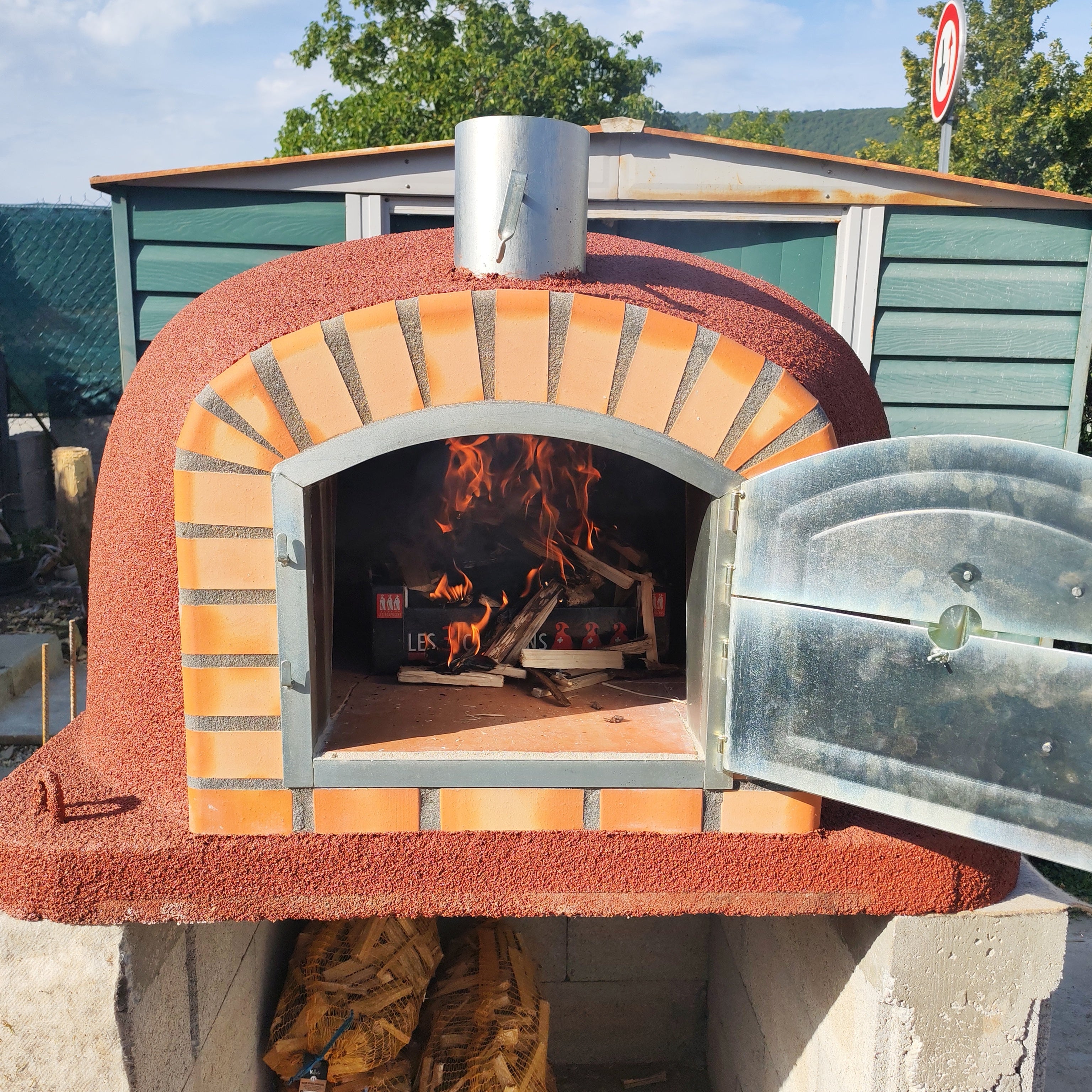 Horno de leña Maestro 100 cm – Horno de Pizza Auténtico