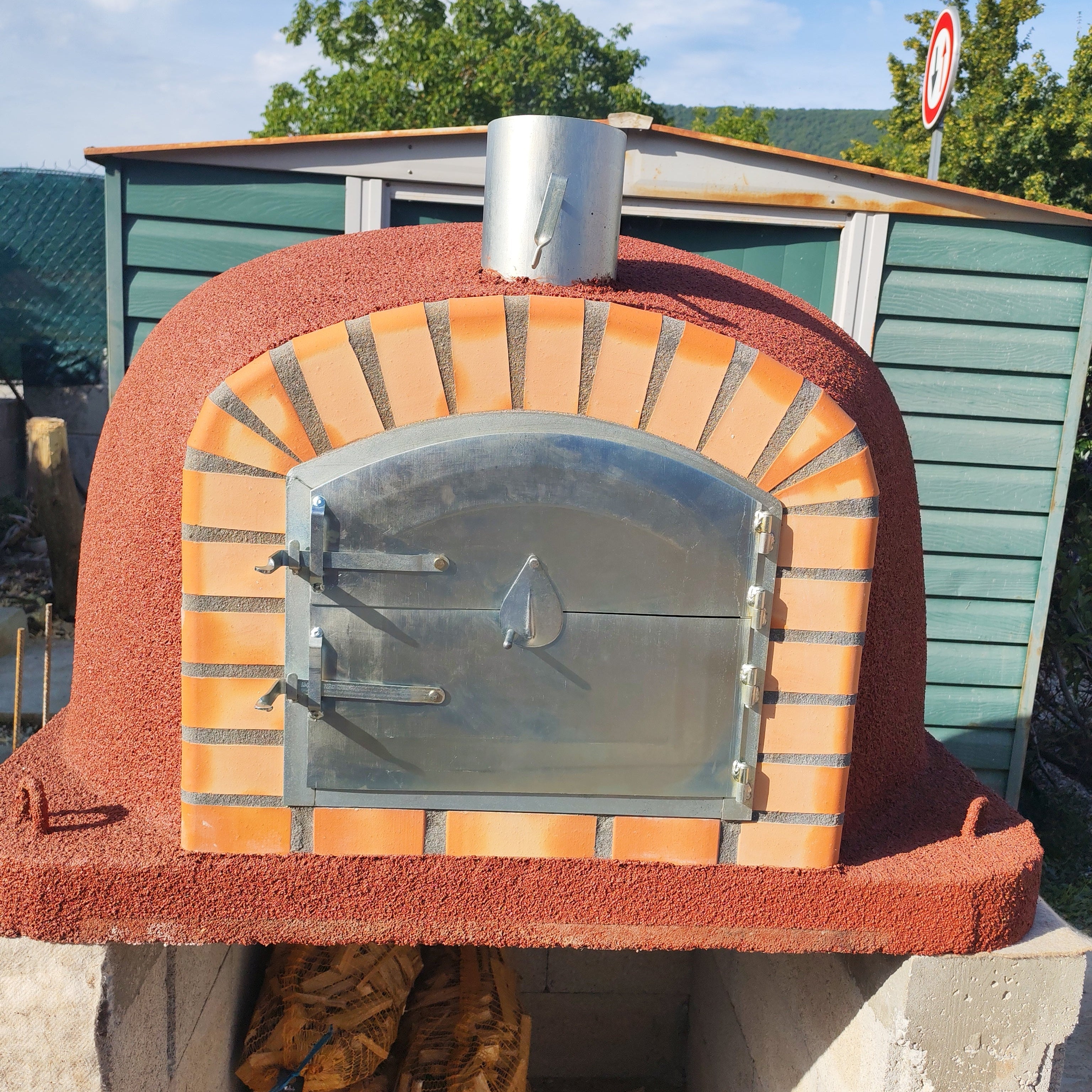 Horno de leña Maestro 100 cm – Horno de Pizza Auténtico