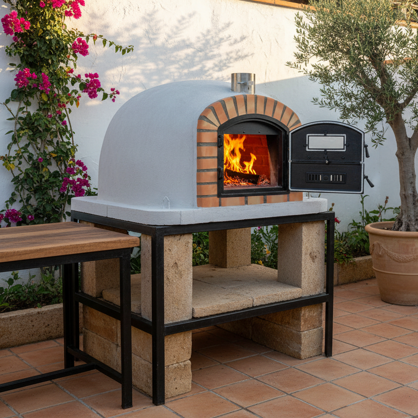 Horno de leña Maestro 120 cm – Horno para pizza y asador de alta gama