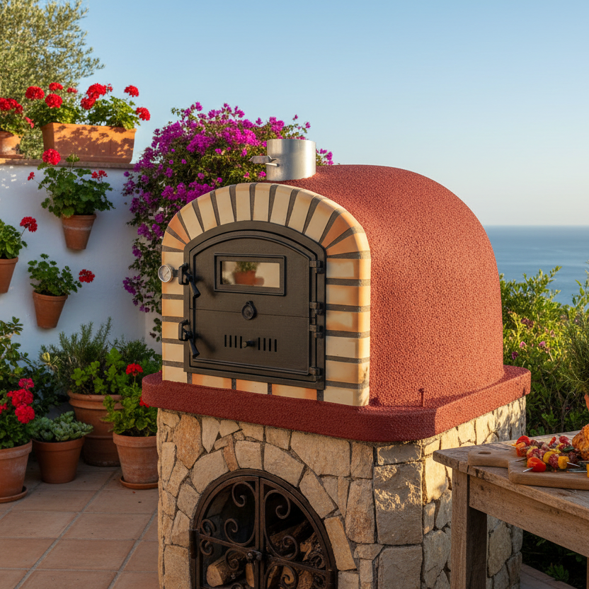 Horno de leña Maestro 100 cm – Horno de Pizza Auténtico