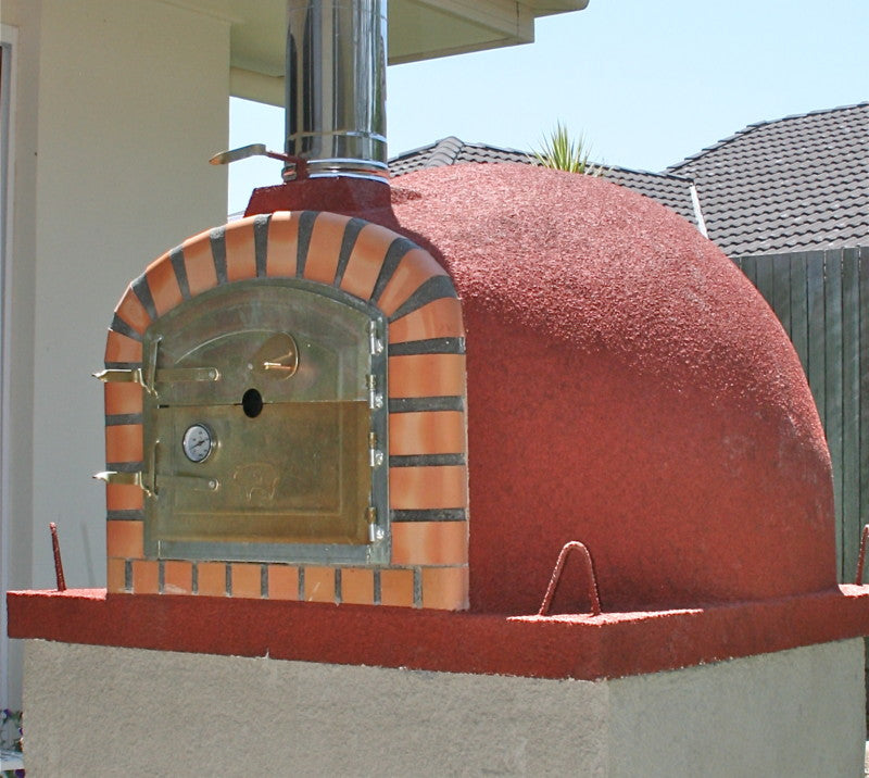 Four à Bois Maestro 90 cm – Four à Pizza et Rôtisserie Traditionnel