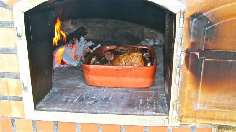 Four à Bois Maestro 90 cm – Four à Pizza et Rôtisserie Traditionnel