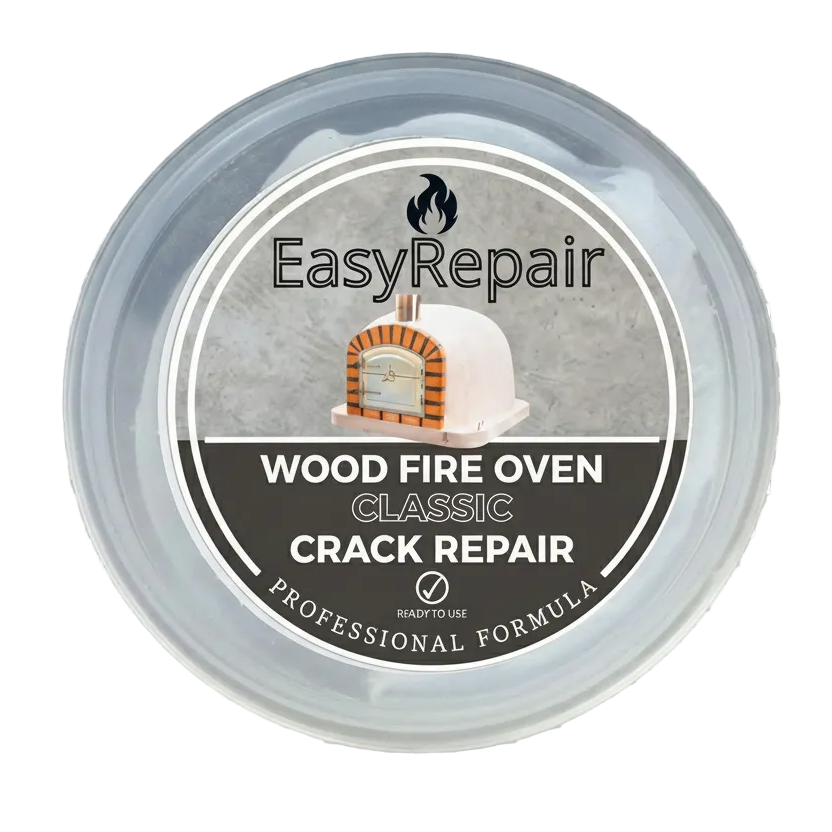 Anti-Fissures Four à Bois – Pâte de réparation réfractaire 250 g (colmatage fissures)
