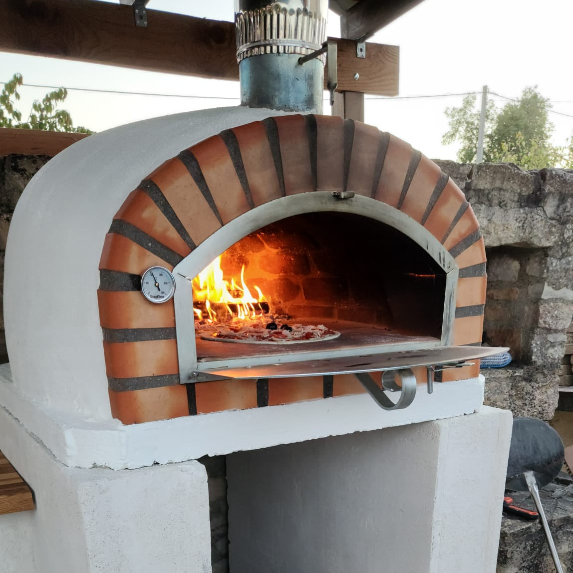 Four à Bois Vesuvio 90 cm – Four à Pizza Traditionnel
