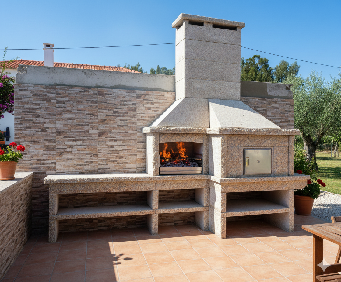 Barbecues en Granit – Avec Four & Évier