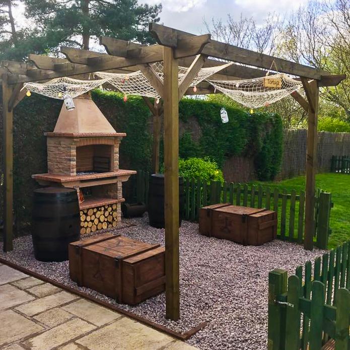 Barbecue en Pierre Rivieira XL – Modèle 421 | Grand Foyer 83 cm