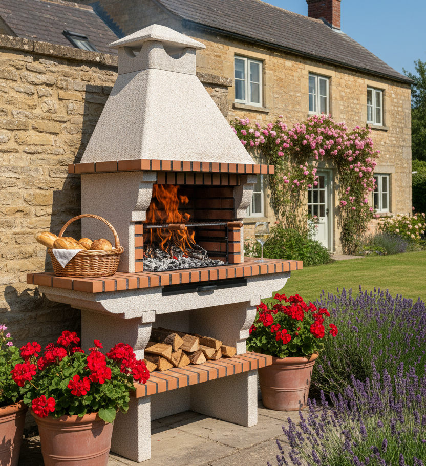 Barbecue en Brique TerraCotto 106 – Rustique et Savoir Faire