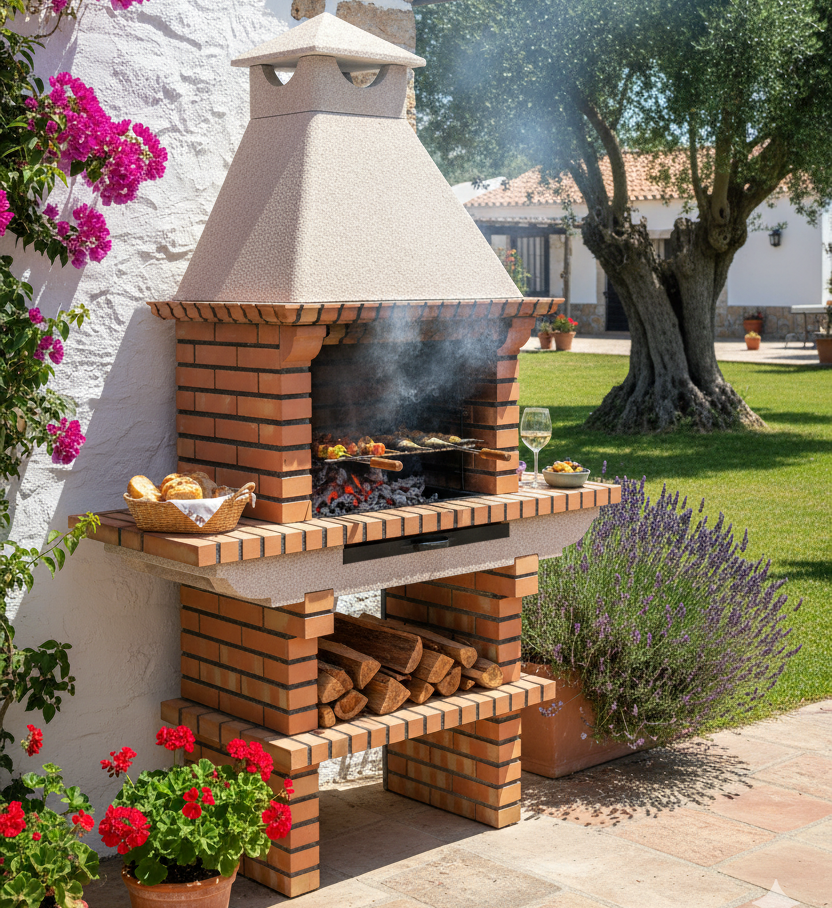 Barbacoa de Ladrillo TerraCotto 108 – Modelo Tradicional Premium