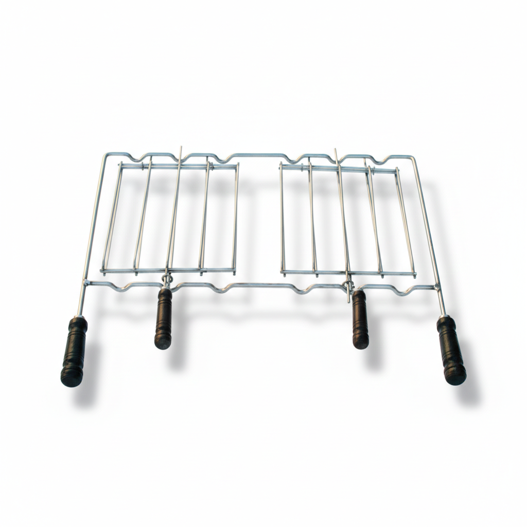 Grille Double Calabria – Acier ou Inox (60×38 ou 70×38 cm) – achat seul possible