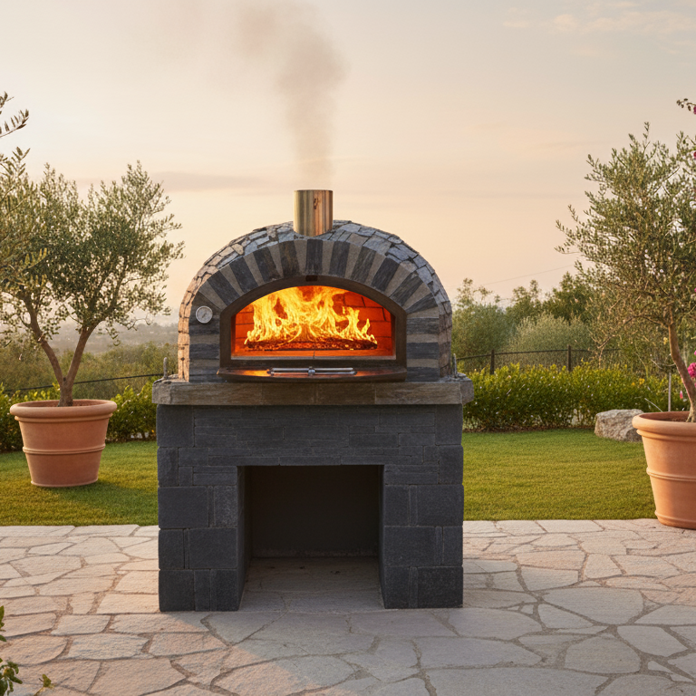 Horno de leña ROCCA – Piedra Natural | Colección Premium