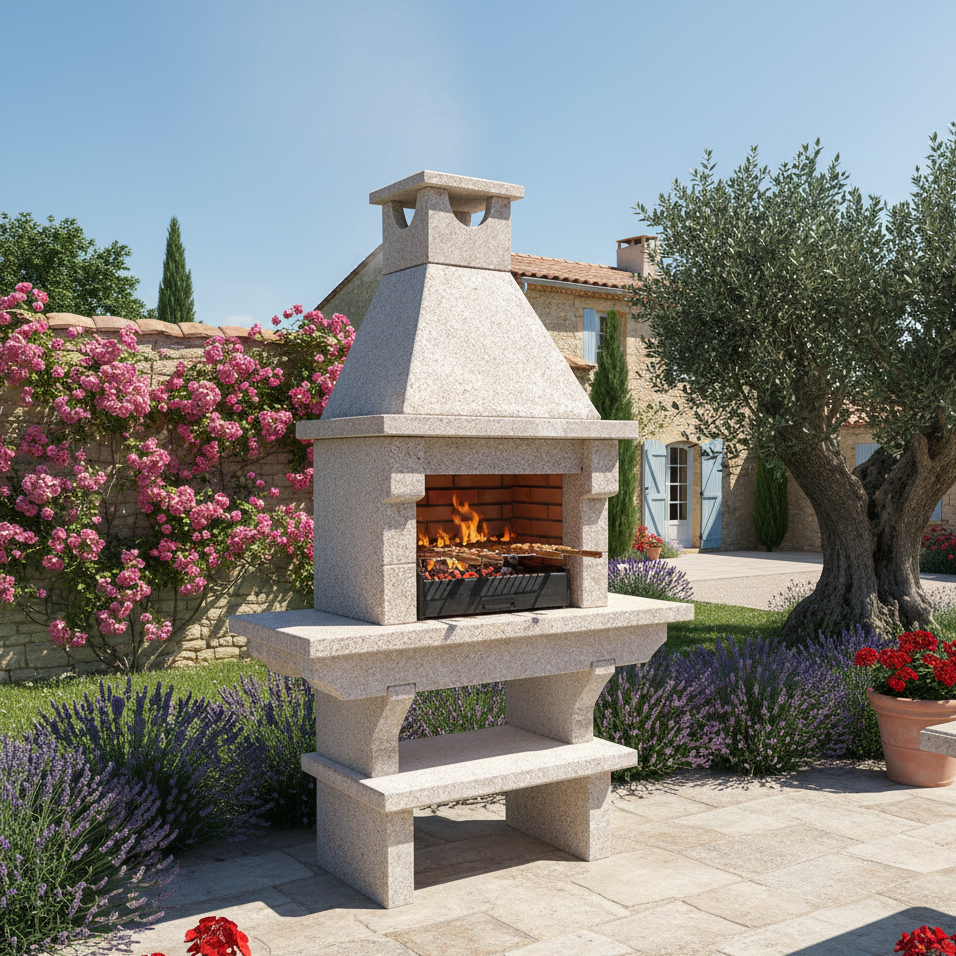 Pietra 052 – Barbecue extérieur en granit