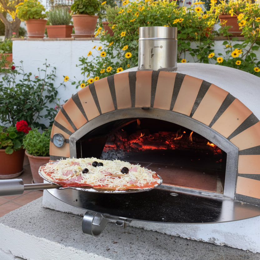 Horno de Leña Vesuvio 120 cm – Horno de Pizza Profesional