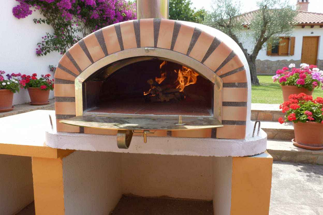 Horno de leña Vesuvio 100 cm – Horno de pizza auténtico
