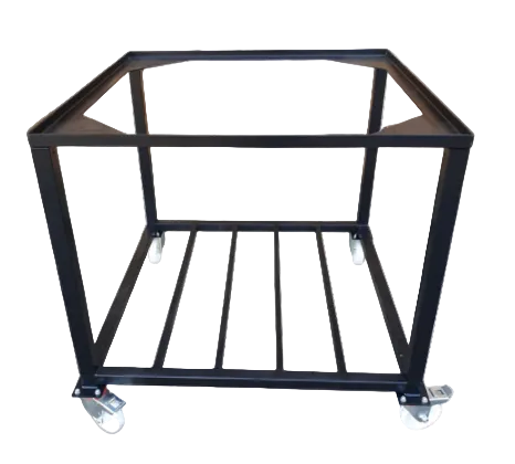 Chariot pour Four à Bois – Support acier à roulettes (90 / 100 / 110 / 120)