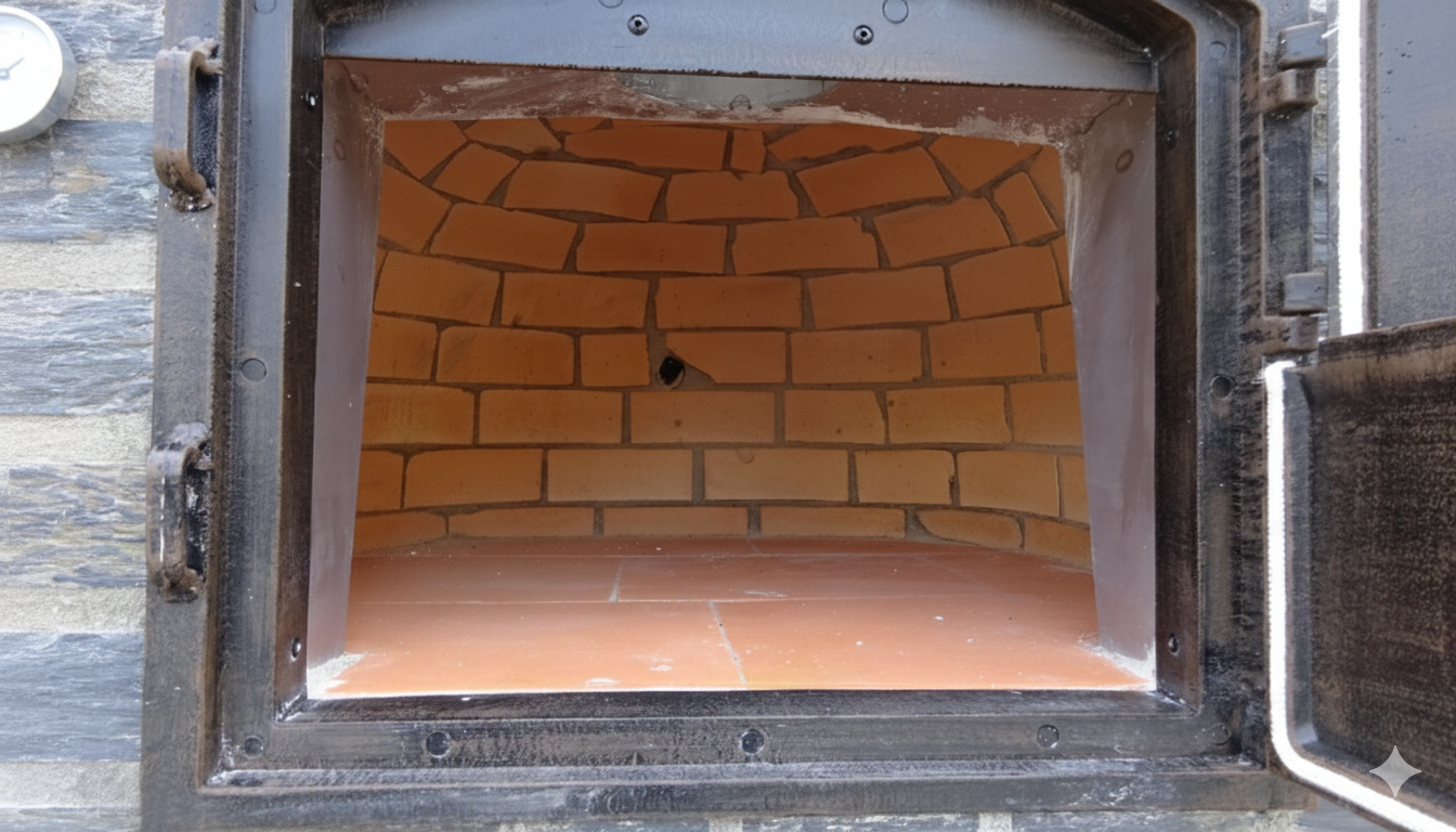 Horno de leña VULCANO – Piedra natural | Colección Premium