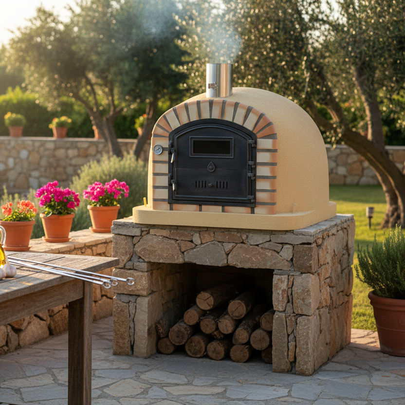 Horno de leña Maestro 100 cm – Horno de Pizza Auténtico