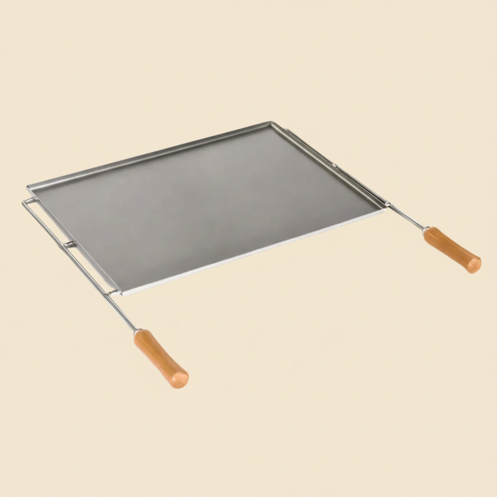 Grille Plancha Inox Linea – 58×38 ou 78×38 cm – Accessoire Officiel 🔥🍳