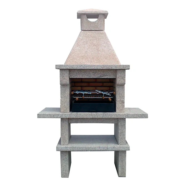 Pietra 051 – Barbecue en granit 60 cm avec foyer réfractaire