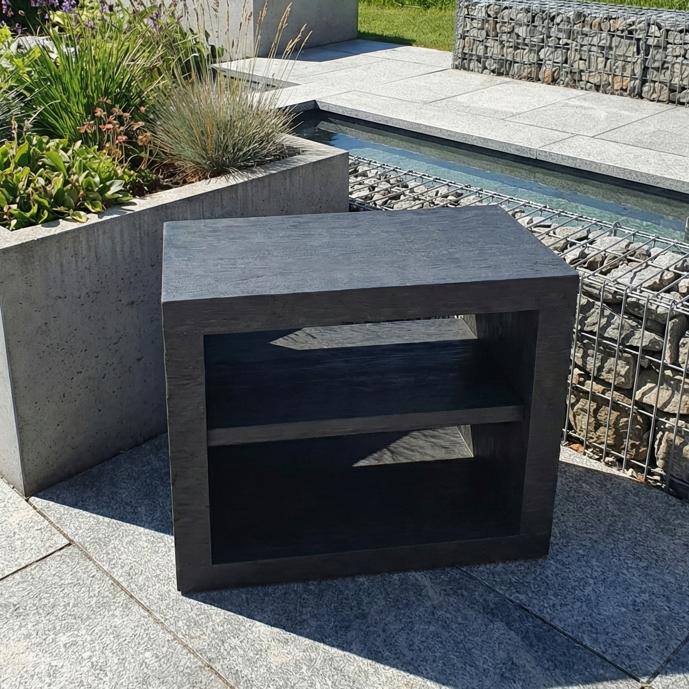 Modules Linea – Meubles bas avec étagère (5 tailles) – 4 coloris – Achat seul possible