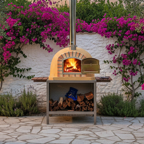 Horno de leña Maestro 120 cm – Horno para pizza y asador de alta gama