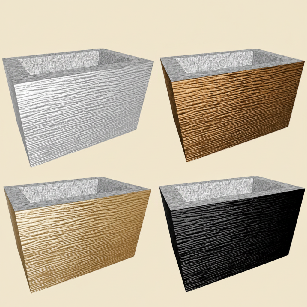 Rehausse de Cheminée Linea (Pierre Reconstituée) – 4 Coloris – Envoi Palette