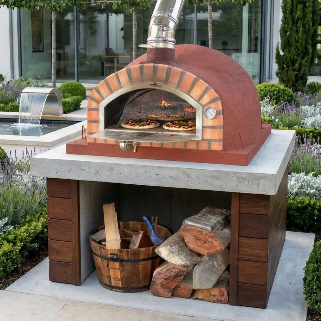 Four à Bois Vesuvio 90 cm – Four à Pizza Traditionnel